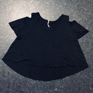 free people top w/ shoulder cutouts